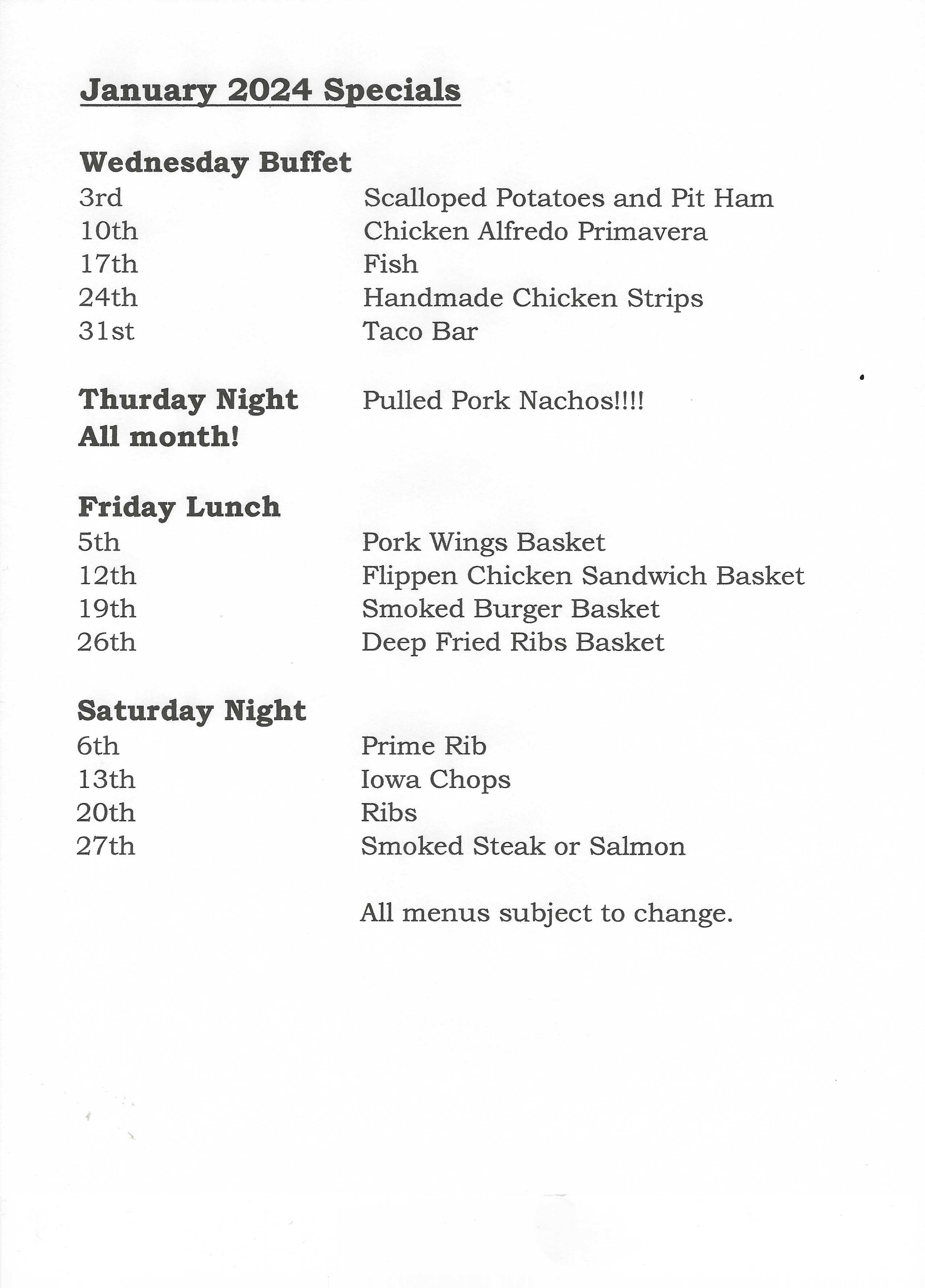 Iavarone Bros Weekly Specials - 9ybhbgs
